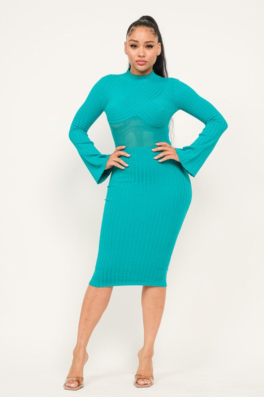 Hera mesh midriff dress new arrivals preorder