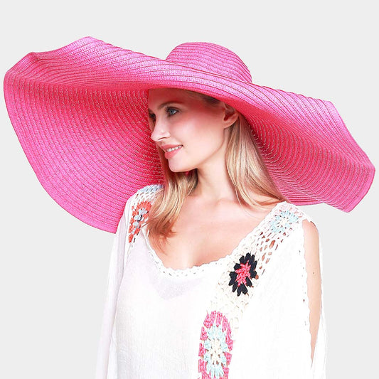Wona Big Sun Hat Pink summer
