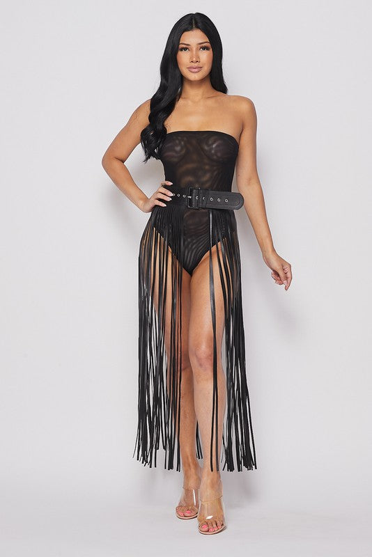 BG-006 Fantastic Long Fringe Belt sale
